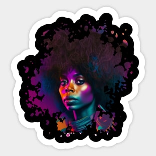 Erykah Badu Sticker